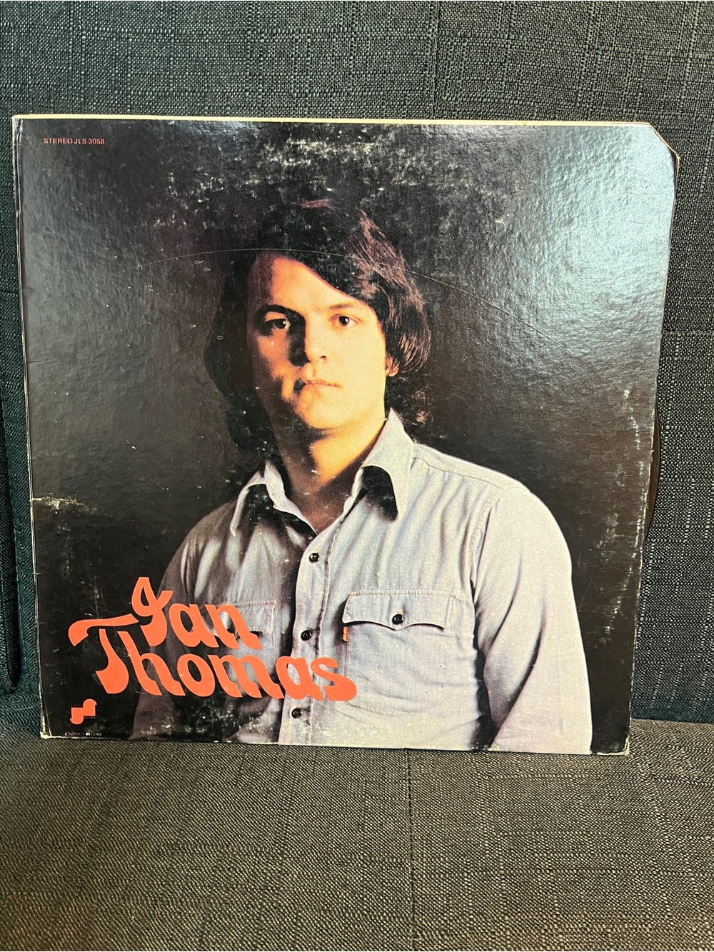 Van Thomas Self-Titled Vintage Vinyl Album - 1973 - Folk Country Rock